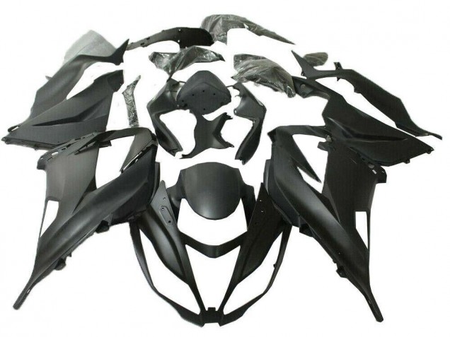 ZX6R 13-18 Motorrad Verkleidung - Matt Schwarz ZX6R 13-18 Motorrad Verkleidung - Matt Schwarz