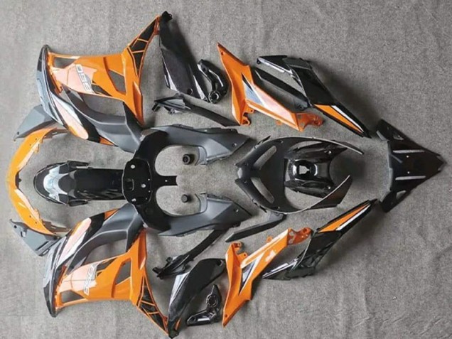 EX650 17-19 Motorrad Verkleidungen - Glänzend Orange Schwarz EX650 17-19 Motorrad Verkleidungen - Glänzend Orange Schwarz