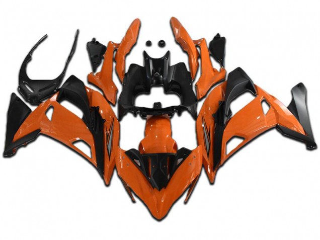 EX650 17-19 Motorrad Verkleidungen - Orange Schwarz EX650 17-19 Motorrad Verkleidungen - Orange Schwarz